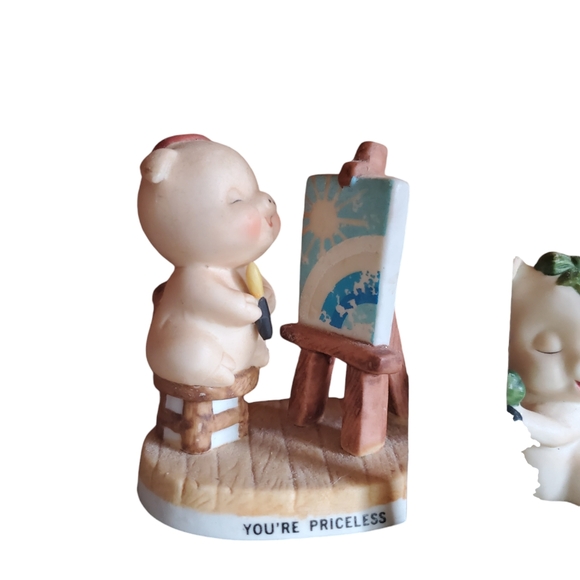 Lot of 5 vintage pig figurines - Picture 2 of 5